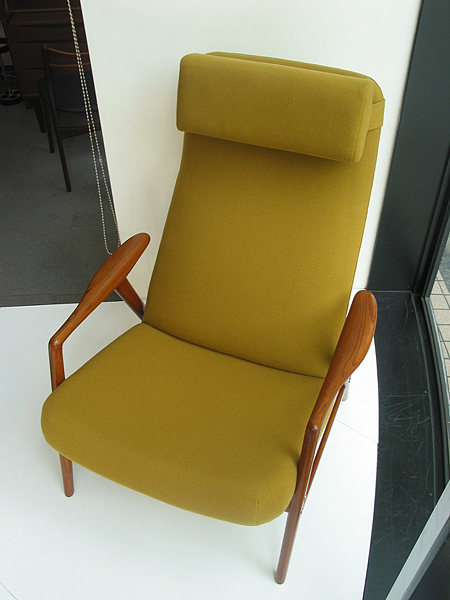 ハイバック ラウンジチェア / 北欧家具 ダニッシュ デンマーク ハイバック ラウンジチェア / 北欧家具 ダニッシュ デンマーク