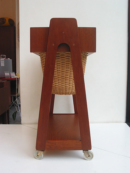 ソーイングワゴン / 北欧家具 ダニッシュ デンマーク家具 チーク