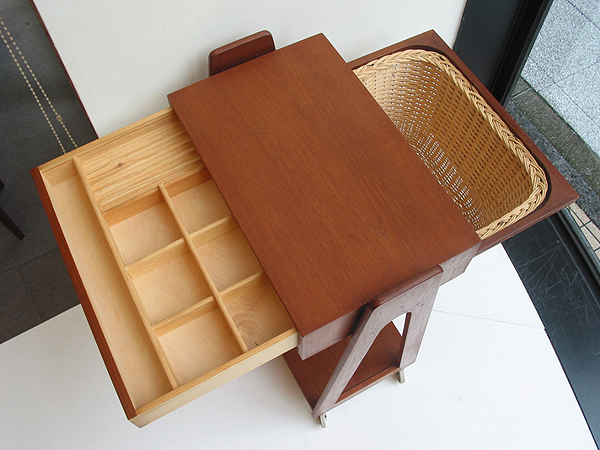 ソーイングワゴン / 北欧家具 ダニッシュ デンマーク家具 チーク