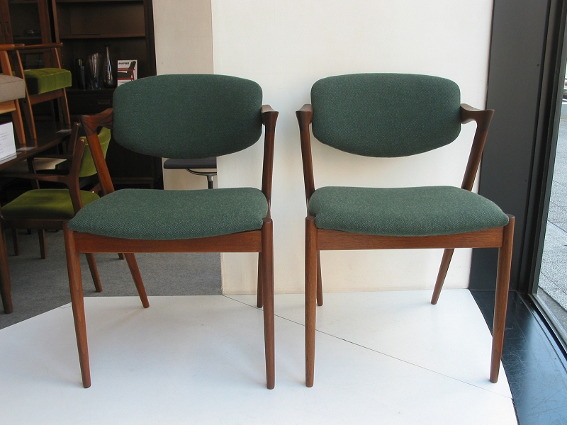 �k���Ƌ�@Chair No.42 Kai Kristiansen Teak