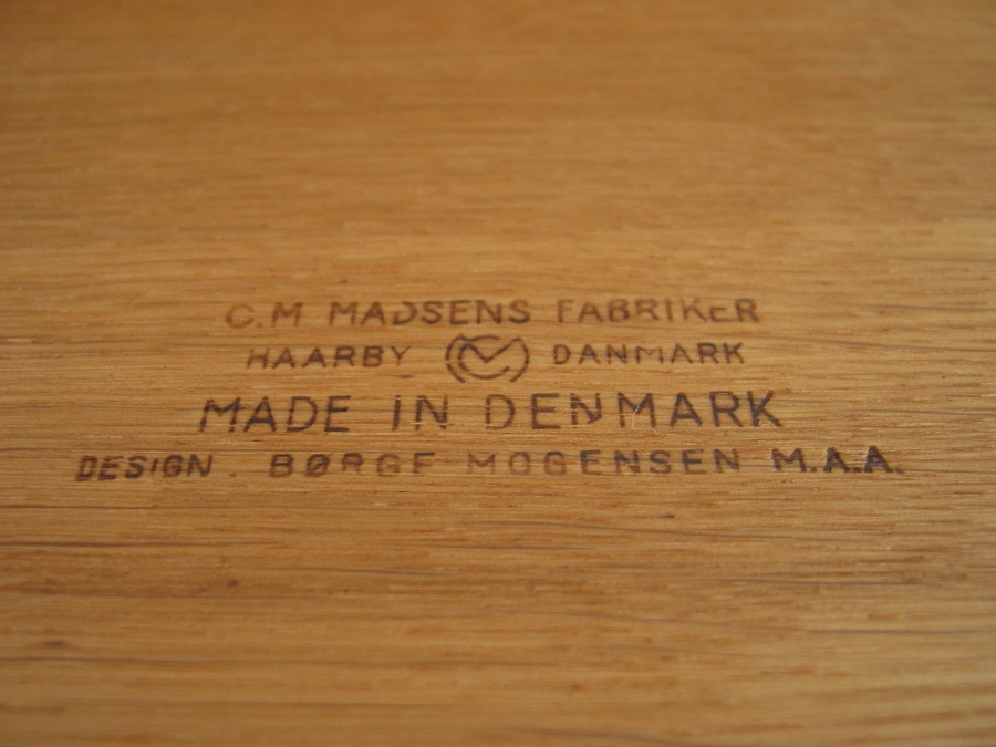 �k���Ƌ�@Dining table & Chair set�@C.M MADSENS FABRIKER�@Borge Mogensen�@FDB�@�{�[�G�E���[�G���Z��