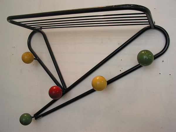 Wall coat rack