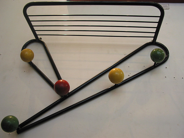 Wall coat rack