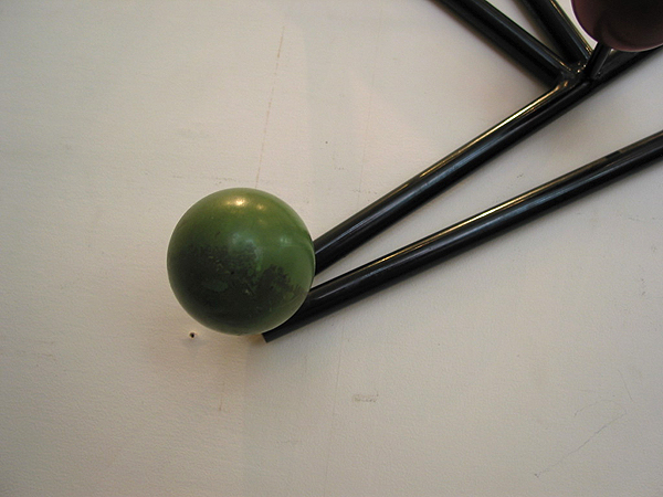 Wall coat rack