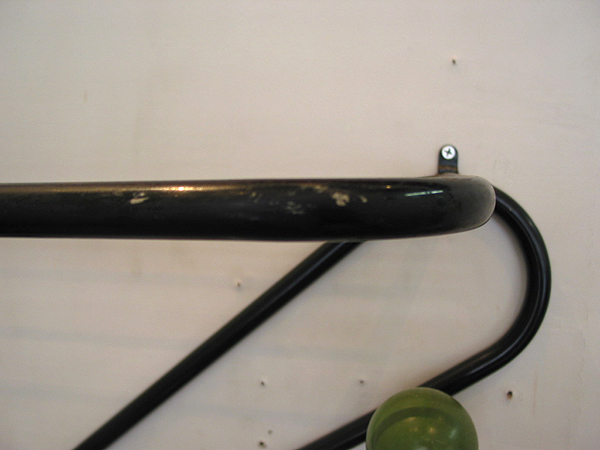 Wall coat rack
