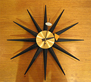 George Nelson Sunburst Clock