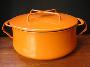 DANSK 両手鍋 Orange (L)
