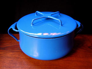 DANSK 両手鍋 BLUE (M)
