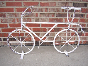Bic��cle Steel Planter