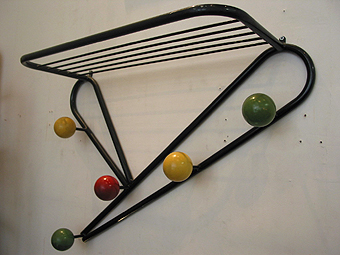 Wall coat rack