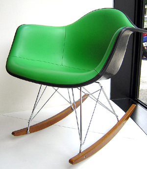 EAMES Arm Shell Rocker ベース (Green)