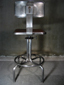 1960�fs Metal Stool