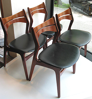 Dinning chair 4pset / 北欧家具 デンマーク家具