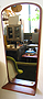 Teak mirror / �k���Ƌ� �f���}�[�N�Ƌ�
