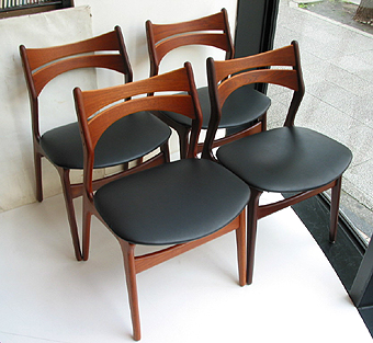Dinning chair 4pset / 北欧家具 デンマーク家具