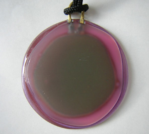 Higgins Studio Glass Pendant (violet)