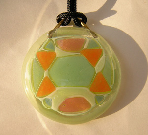 Higgins Studio Glass Pendant (clear SUN)
