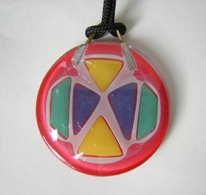 Higgins Studio Glass Pendant (peace)