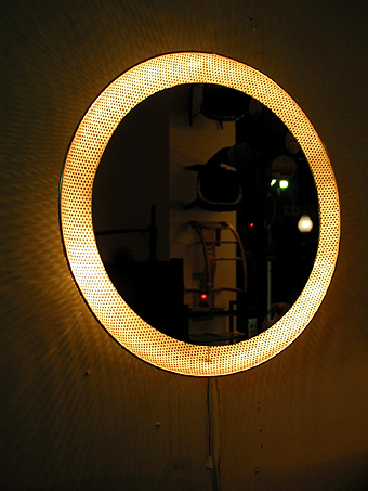 70's Lighting Wall Mirror