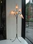 Brass�~Glass Floor Lamp