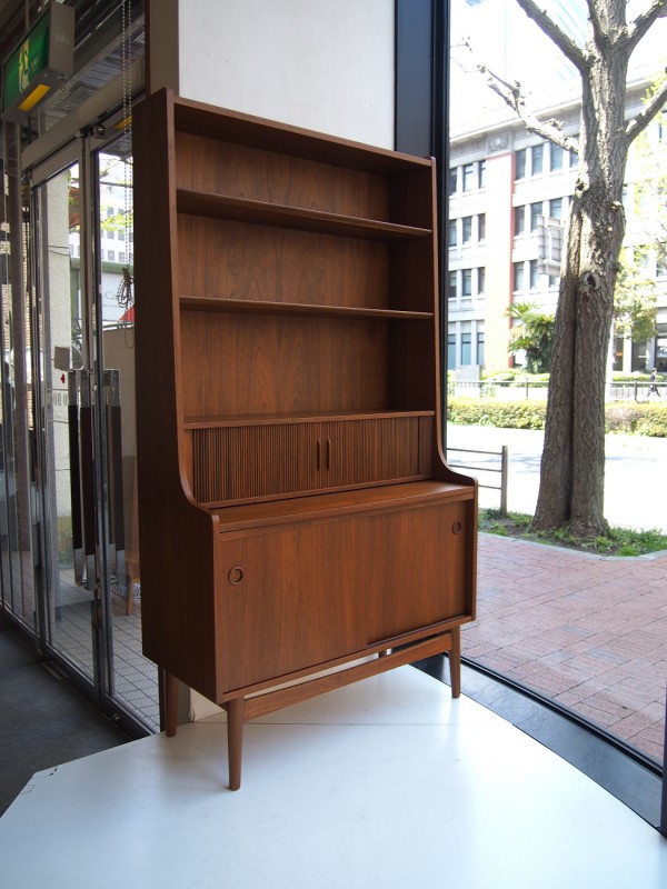 Johannes sorth teak book shelf Bornholms Mobelfabrik / チーク ブックシェルフ ビューロ