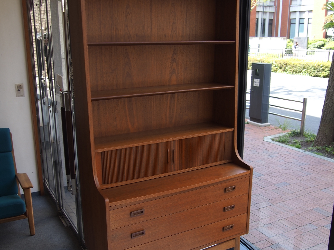 Johannes sorth teak book shelf Bornholms Mobelfabrik / チーク