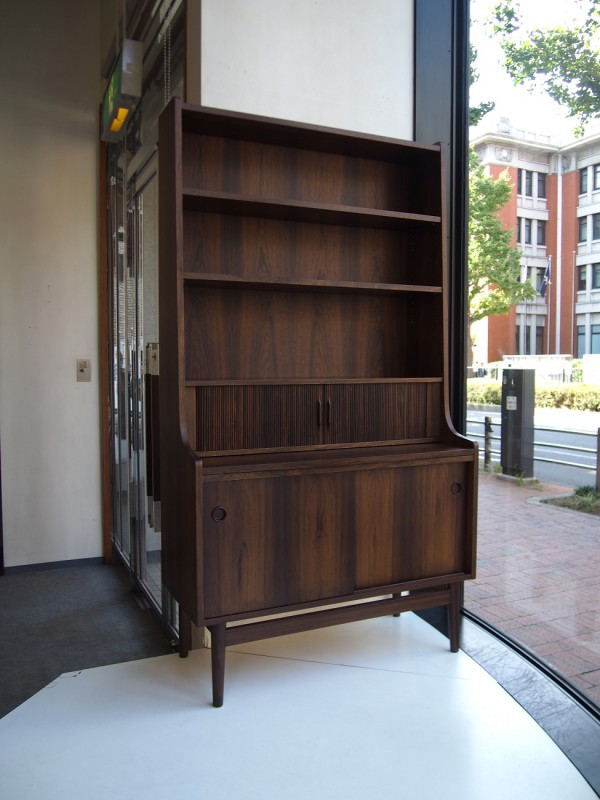 Johannes sorth rosewood book shelf Bornholms Mobelfabrik / チーク ブックシェルフ ビューロ ローズウッド