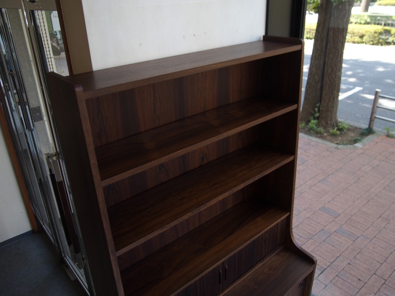 Johannes sorth rosewood book shelf Bornholms Mobelfabrik / チーク ブックシェルフ ビューロ ローズウッド