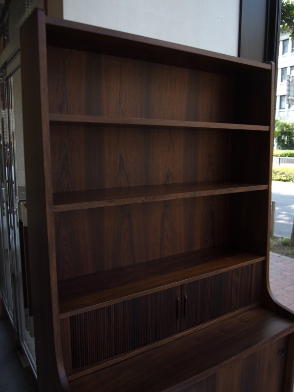 Johannes sorth rosewood book shelf Bornholms Mobelfabrik / チーク ブックシェルフ ビューロ ローズウッド