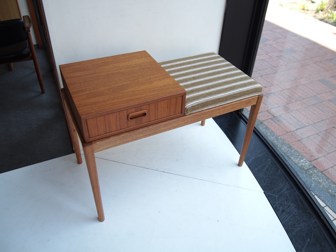 Telephone table / Bench テレフォンテーブル / ベンチ 北欧