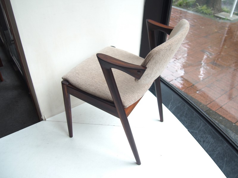 カイクリスチャンセン　No.42　チェア　ローズウッド　ビンテージ北欧家具　Chair　rosewood　Kai kristiansen