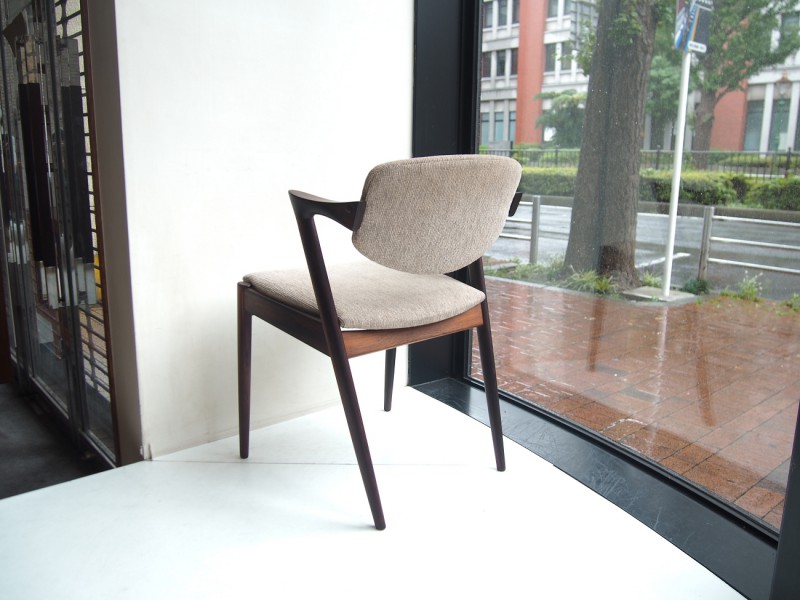 カイクリスチャンセン　No.42　チェア　ローズウッド　ビンテージ北欧家具　Chair　rosewood　Kai kristiansen