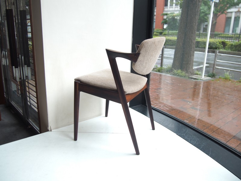 カイクリスチャンセン　No.42　チェア　ローズウッド　ビンテージ北欧家具　Chair　rosewood　Kai kristiansen