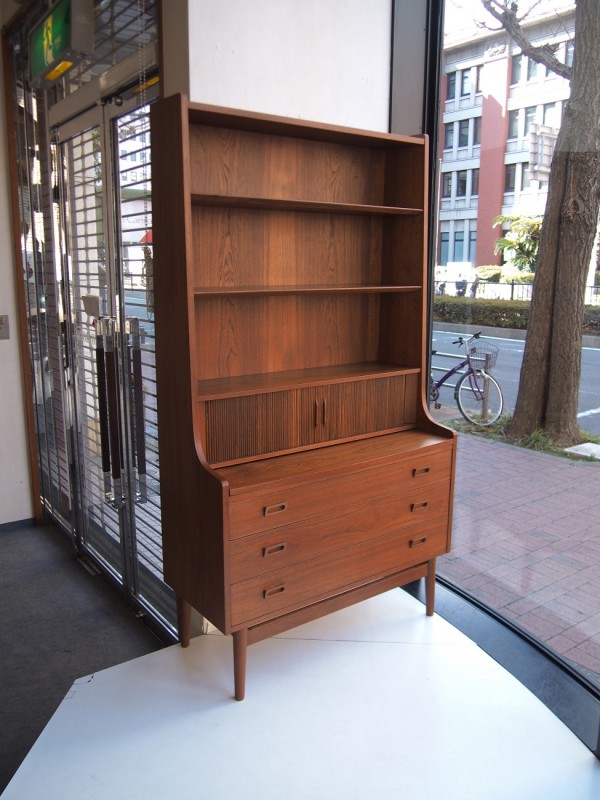 Johannes sorth teak book shelf Bornholms Mobelfabrik / チーク ブックシェルフ ビューロ チェスト