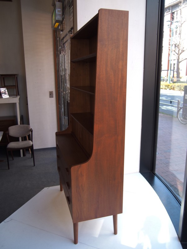 Johannes sorth teak book shelf Bornholms Mobelfabrik / チーク ブックシェルフ ビューロ チェスト