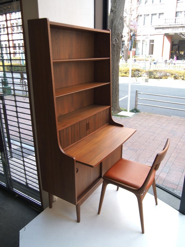 Johannes sorth teak book shelf Bornholms Mobelfabrik / チーク ブックシェルフ ビューロ