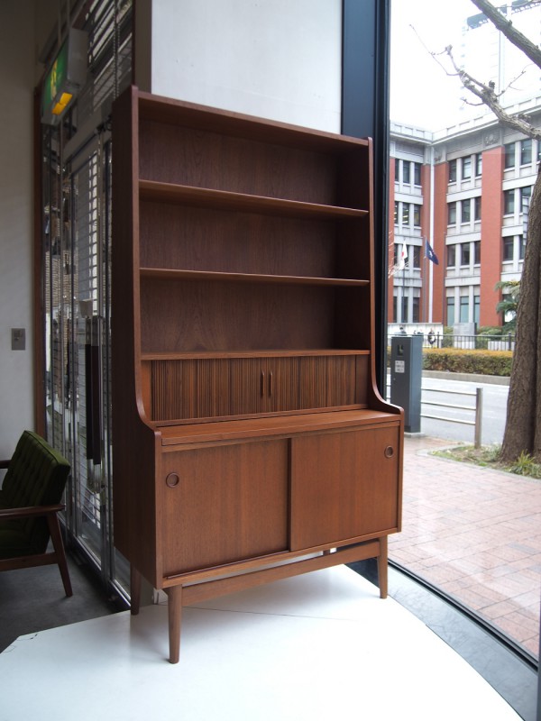 Johannes sorth teak book shelf Bornholms Mobelfabrik / チーク ブックシェルフ ビューロ