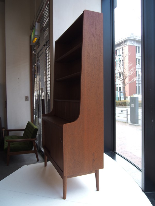 Johannes sorth teak book shelf Bornholms Mobelfabrik / チーク ブックシェルフ ビューロ