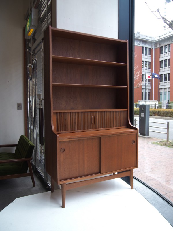 Johannes sorth teak book shelf Bornholms Mobelfabrik / チーク ブックシェルフ ビューロ