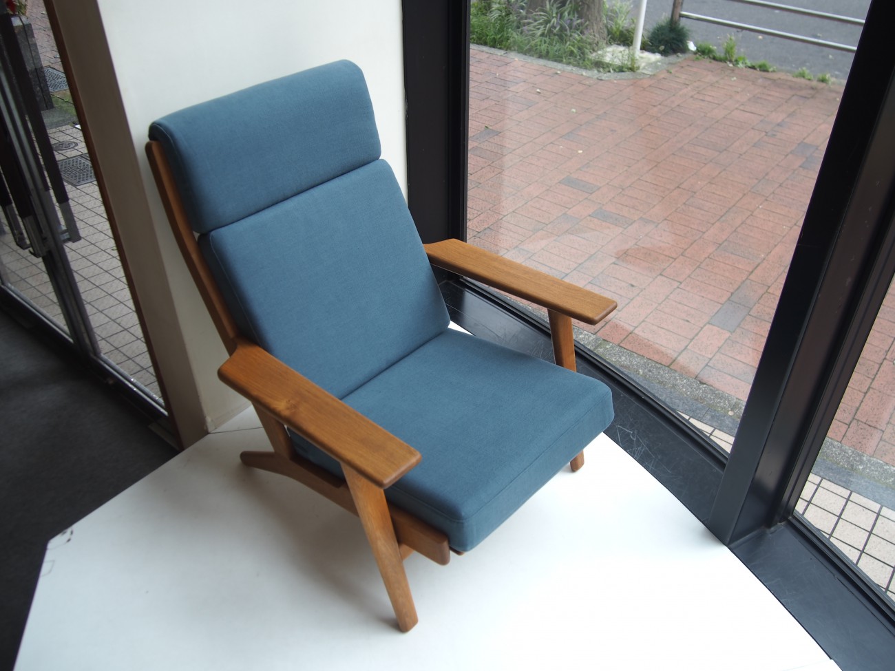 ハンス・ウェグナー GE290Aソファ オーク(Oak) Danish Art Weaving