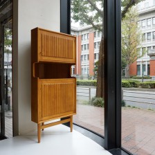 Pine Corner cabinet パイン材を使用したコーナーキャビネット ビンテージ北欧家具