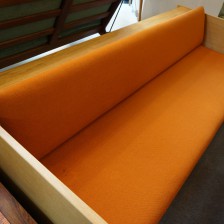 Hans J.Wegner GE-259 Daybed sofa Oak GETAMA / ハンス・ウェグナー デイベッド ソファ オーク丸脚　ゲタマ ビンテージ北欧家具