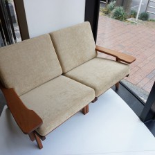 Hans J.Wegner GE370-2 Teak GETAMA Gaston y Daniela / ハンス・ウェグナー ソファ チーク ゲタマ ガストンダニエラ ビンテージ北欧家具