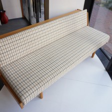 Hans J.Wegner GE-258（GE-6） Daybed sofa Oak GETAMA / ハンス・ウェグナー デイベッド ソファ オーク丸脚　ゲタマ ビンテージ北欧家具