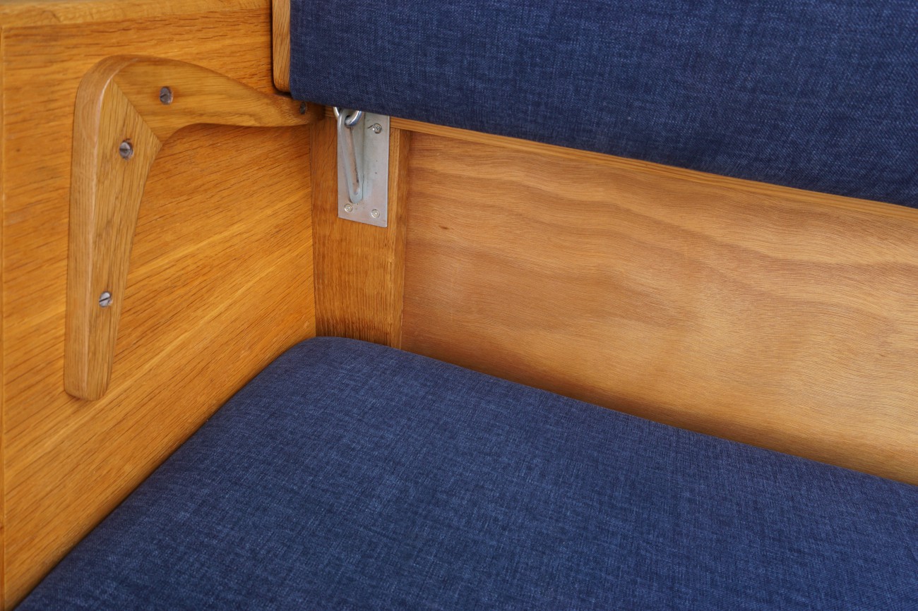 Hans J.Wegner GE-258（GE-6） Daybed sofa Oak GETAMA / ハンス・ウェグナーデザイン ゲタマ社製 ビンテージのデイベット オーク材　スペシャルプライス