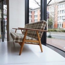 Hans J.Wegner GE240-3 sofa teak×Oak GETAMA(ハンス・ウェグナーデザイン ゲタマ社製 ビンテージ チーク×オーク材)