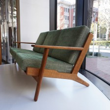 Hans J.Wegner GE290-3 sofa Oak GETAMA / ハンス・ウェグナーデザイン ゲタマ社製 ビンテージ ソファ オーク材