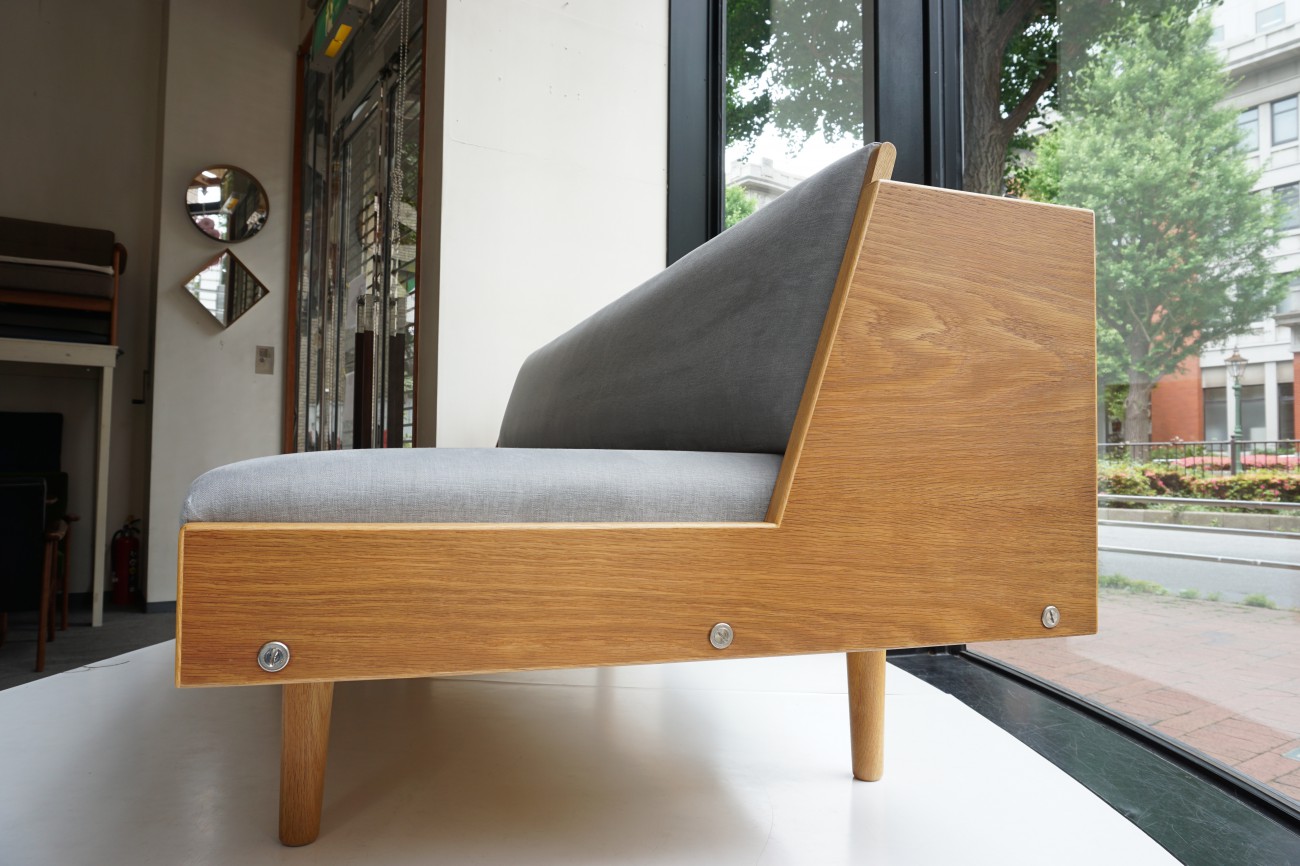 Hans J.Wegner GE258（GE6） Daybed sofa Oak GETAMA / ハンス・ウェグナーデザイン ゲタマ社製 ビンテージのデイベット オーク材　スペシャルプライス