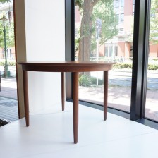 Teak round dining table / チーク ラウンドダイニングテーブル ビンテージ北欧家具