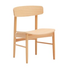 カリモク60+ Tチェア ピュアビーチ C36255NE